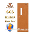 Puertas de madera a prueba de fuego del panel de cristal del estándar internacional BS476